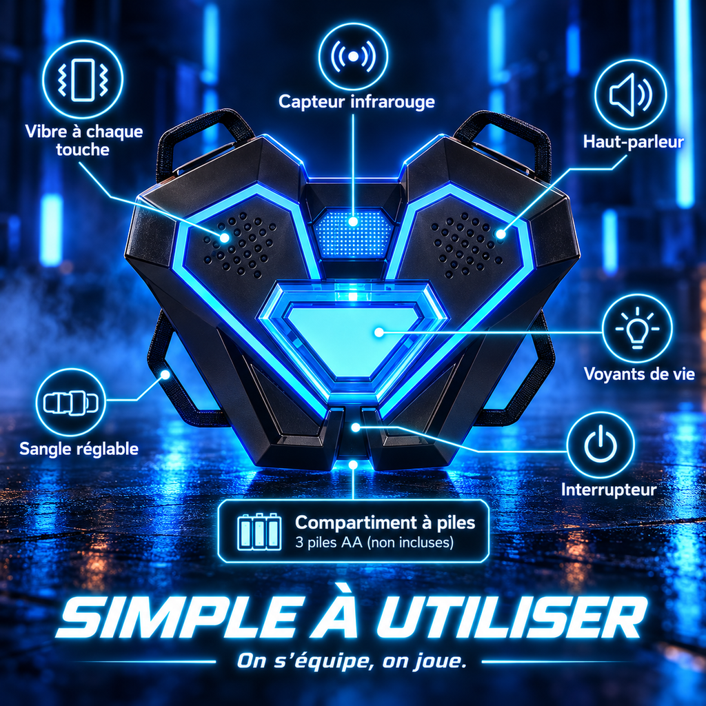 NeonStrike™ – Set Laser Tag Lumineux